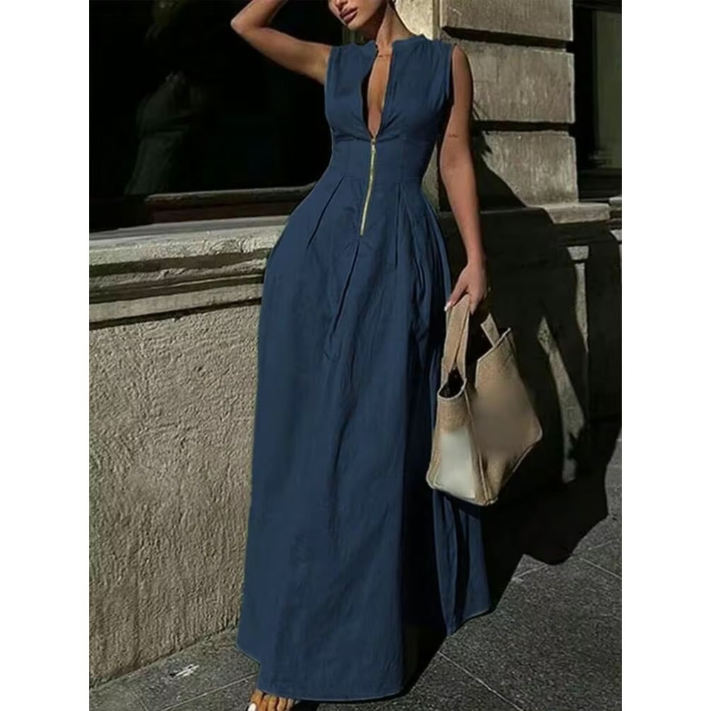 Women's Fashion Casual Elegant Versatile Sleeveless Dress